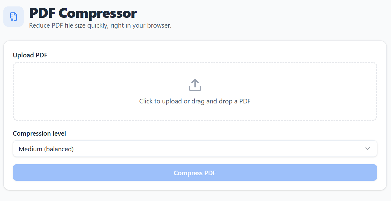Step 1: Access the tool